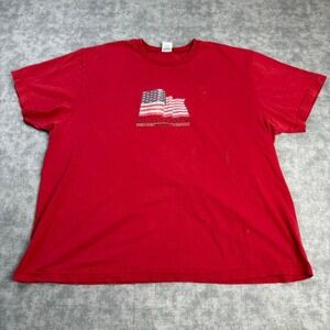 Old Navy Red Flag Graphic T-Shirt Size XXL